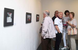 Opening of Pete Monaghan's Irish Art, Art Gallery, Cill Rialaig, Cill Rialaig Arts Centre, paintings, art, visit Ireland, artist painting, art for sale, paintings for sale, original art for sale, art buyer, buy art, online art gallery, gallery art, art galleries websites, fine art gallery, Kerry, Kerry art“Ómós” at Cill Rialaig Arts Centre.